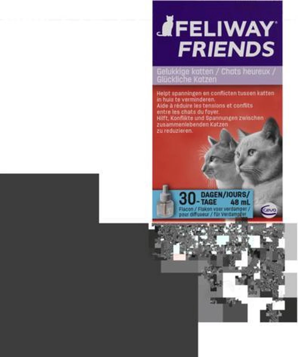Feliway Friends - Navulling - 1 X 48 Ml - Anti-conflict Voor Katten 5 Feliway Friends - Navulling - 1 X 48 Ml - Anti-conflict Voor Katten - Afbeelding 3