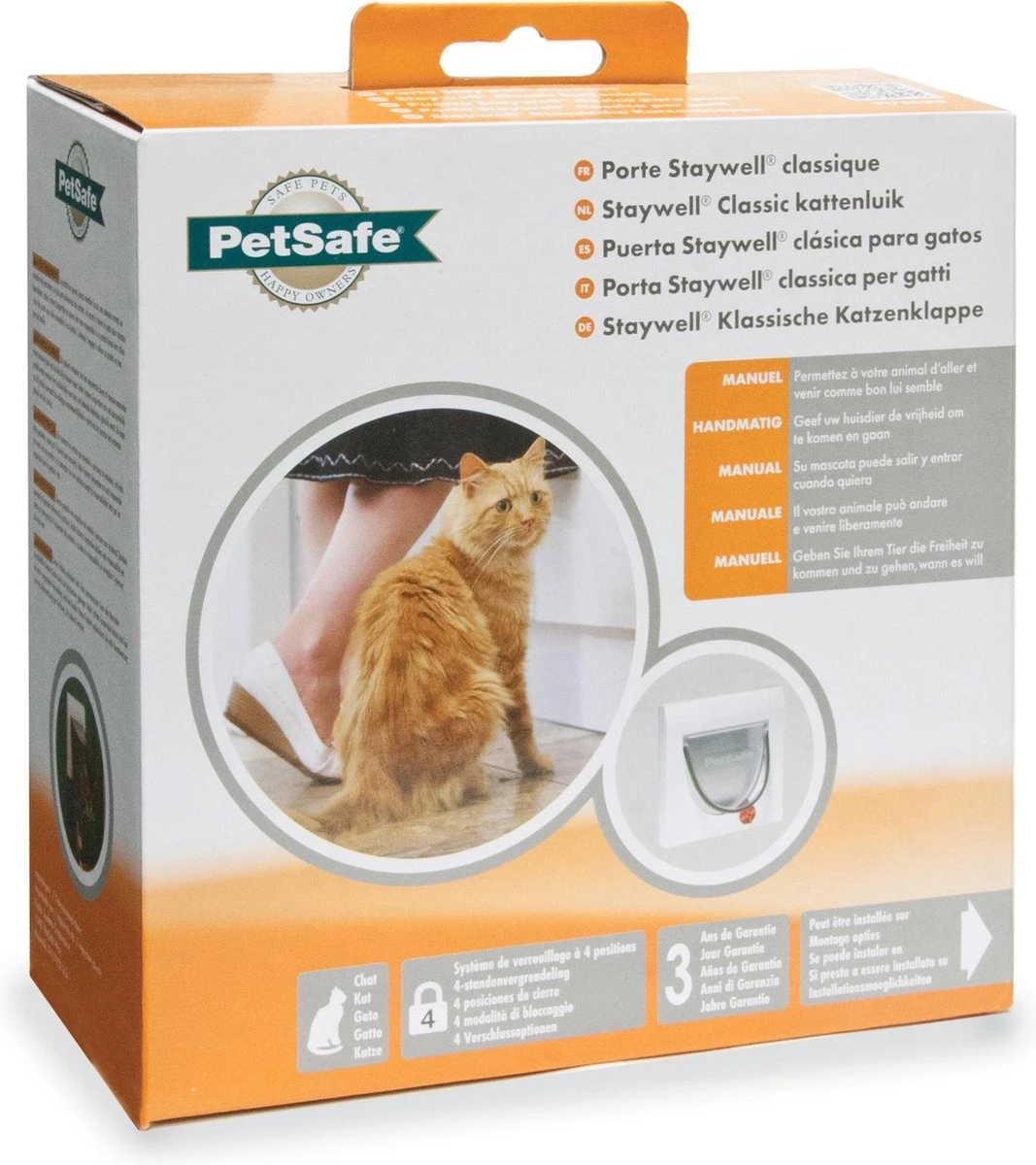 Petsafe 919 Classic - Wit - Kattenluik - 22,4 X 22,4 X 22,4 Cm 10 Petsafe 919 Classic - Wit - Kattenluik - 22,4 X 22,4 X 22,4 Cm - Afbeelding 8