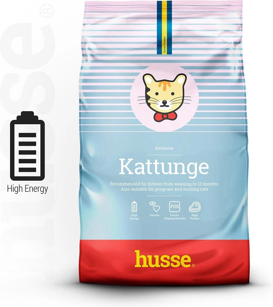 Husse Kattunge Kitten - 2 Kg - Kittenvoer - Kattenvoer - Kittenbrokjes 3 Husse Kattunge Kitten - 2 Kg - Kittenvoer - Kattenvoer - Kittenbrokjes