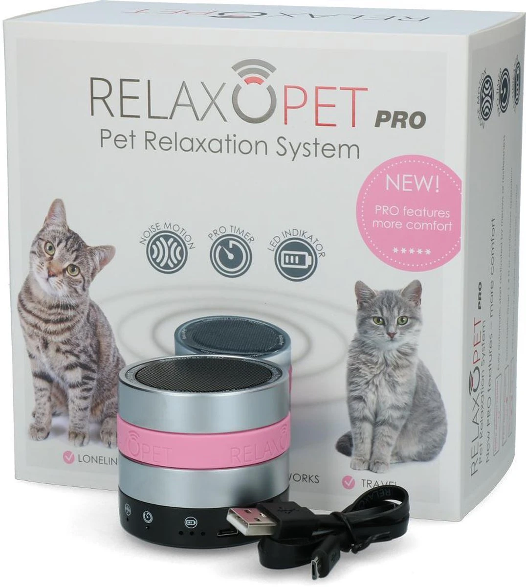 Relaxopet Pro Cat – Dieren Antistressmiddel – Anti-stress Kat – Ontspanningsmuziek – Ontspanning Voor Kat – Anti-Stresssysteem Kat 3 Relaxopet Pro Cat – Dieren Antistressmiddel – Anti-stress Kat – Ontspanningsmuziek – Ontspanning Voor Kat – Anti-Stresssysteem Kat