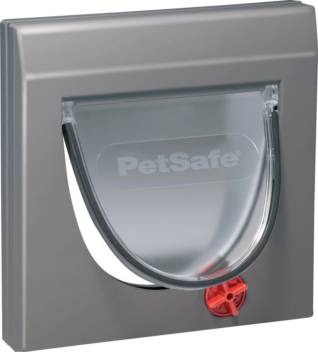 PetSafe Staywell Classic Manual 4-Way Locking Cat Flap - Grijs W/tunnel 3 PetSafe Staywell Classic Manual 4-Way Locking Cat Flap - Grijs W/tunnel