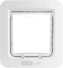 Sureflap Microchip Huisdierluik Connect - Kattenluik - Wit