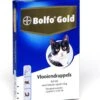 Bayer Bolfo Gold 80 Anti Vlooienmiddel - Kat - >4 Kg - 2 Pipetten 1 Bayer Bolfo Gold 80 Anti Vlooienmiddel - Kat - >4 Kg - 2 Pipetten -Kattenbenodigdheden 1107x1200
