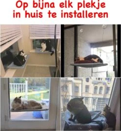 Merkloos Kattenhangmat - Kattenbed - Hangmat Kat Raam Ook Voor Radiator En Deur - Kattenmand Raam En Radiator - Katten Hangmat - Radiatorhangmat Kat Kattenstoel - Tijdelijk Met Extra Hangmat Hoes 16 Merkloos Kattenhangmat - Kattenbed - Hangmat Kat Raam Ook Voor Radiator En Deur - Kattenmand Raam En Radiator - Katten Hangmat - Radiatorhangmat Kat Kattenstoel - Tijdelijk Met Extra Hangmat Hoes -Kattenbenodigdheden 1109x1200