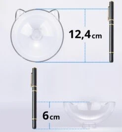 Behave Dubbele Voerbak - Drinkbak - Katten - Verstelbaar - Wit 14 Behave Dubbele Voerbak - Drinkbak - Katten - Verstelbaar - Wit -Kattenbenodigdheden 1110x1200