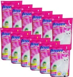 Merkloos PowerCat Silicaat Kattenbakvulling Met Energy Kristallen - 12 X 5L -Kattenbenodigdheden 1138x1200 2