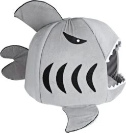 MikaMax Haai Hondenmand - Kattenmand - Dierenmand - Huisdierkussen - Mand Of Bed - Origineel - Extra Zacht Materiaal - 42 X 42 X 36 Cm -Kattenbenodigdheden 1140x1200 3