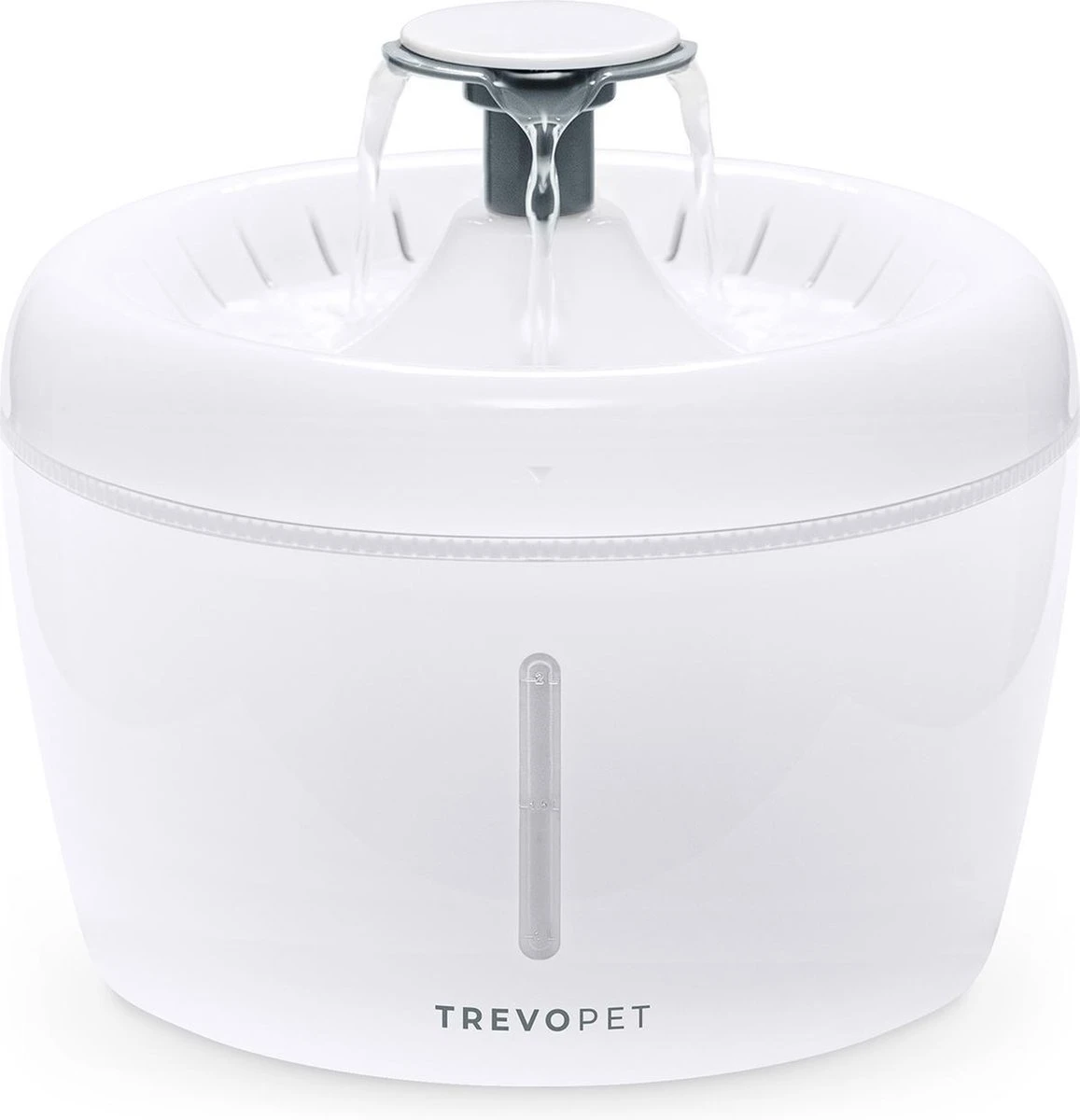 TrevoPet® Drinkfontein Kat - Waterfontein Kat - Kattenfontein - Fluisterstil - Drinkfontein - Drinkbak Kat - 2.5 Liter - Inclusief Filter - Wit 6 TrevoPet® Drinkfontein Kat - Waterfontein Kat - Kattenfontein - Fluisterstil - Drinkfontein - Drinkbak Kat - 2.5 Liter - Inclusief Filter - Wit - Afbeelding 4