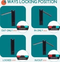 Nobleza Kattenluik Met Tunnel - 4 Vergrendelingsstanden - Weerbestendig - Binnen En Buiten - 28.5 X 25 Cm - Maat XL - Zwart -Kattenbenodigdheden 1161x1200 2