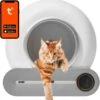 BOME Automatische Kattenbak - Zelfreinigende Kattenbak - Met App En Touchscreen - 65L -Kattenbenodigdheden 1170x1200 2