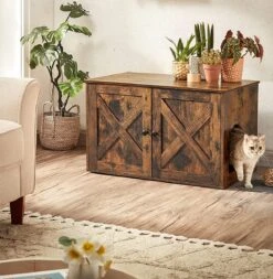 Kattenbak Kast, Kattentoilet, Vintage -Kattenbenodigdheden 1171x1200 3