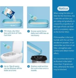 Nobleza 48REM - Tofu Kattenbakvulling - Snel Absorberend - 3.8 L - Klontvormend - 2 Kg -Kattenbenodigdheden 1171x1200 4