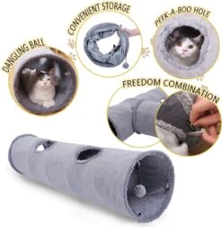 Bonbox Shop - Kattentunnel - 130 CM - Katten Speelgoed - Kitten - Spelen- Speeltunnel - Speelgoed Voor Katten 11 Bonbox Shop - Kattentunnel - 130 CM - Katten Speelgoed - Kitten - Spelen- Speeltunnel - Speelgoed Voor Katten -Kattenbenodigdheden 1174x1200 3