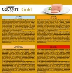 Gourmet Gold Mousse - Kattenvoer Natvoer - Met Tonijn, Lever, Kalkoen, Rund - 48 X 85 G 12 Gourmet Gold Mousse - Kattenvoer Natvoer - Met Tonijn, Lever, Kalkoen, Rund - 48 X 85 G -Kattenbenodigdheden 1180x1200 3