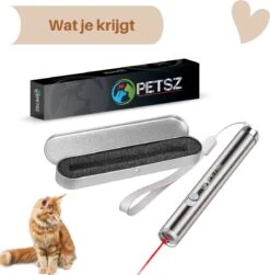 Laserpen - Kattenspeeltjes - Zaklamp - Kat - Laser - Kattenspeelgoed - RVS Opbergblikje -Kattenbenodigdheden 1183x1200 12
