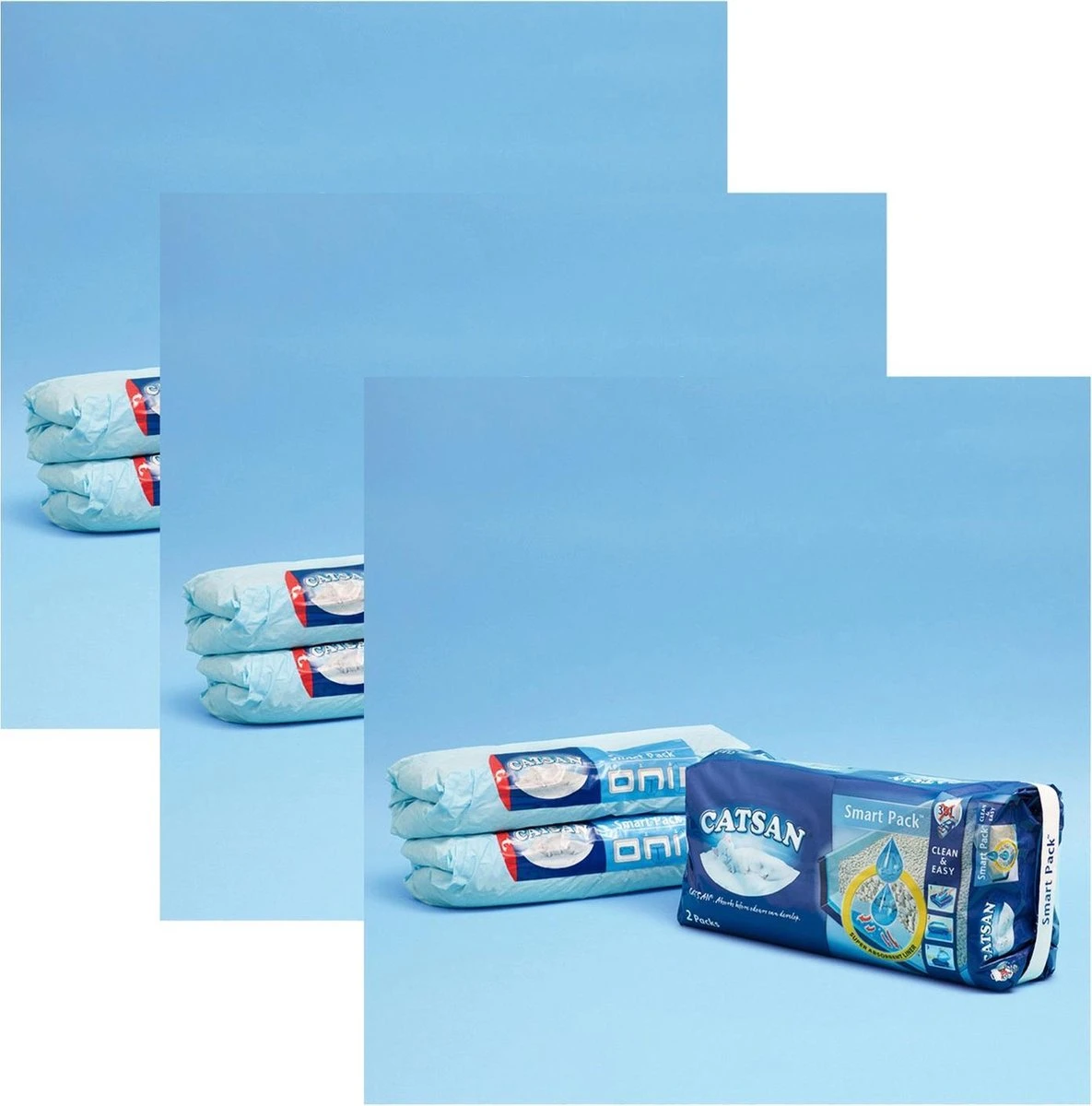 Catsan Smart Pack - Kattenbakvulling - 3 X 8 L 4 Catsan Smart Pack - Kattenbakvulling - 3 X 8 L - Afbeelding 2
