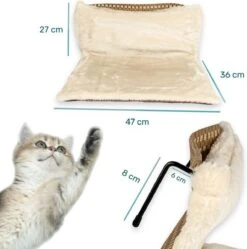Kattenhangmat - Voor Aan Het Raam - Kattenmand - Raam - Hangmat Kat - Dieren - Kattenbed - Kattenmand - Slaapplek - Ligplaats -Kattenbenodigdheden 1188x1200 10