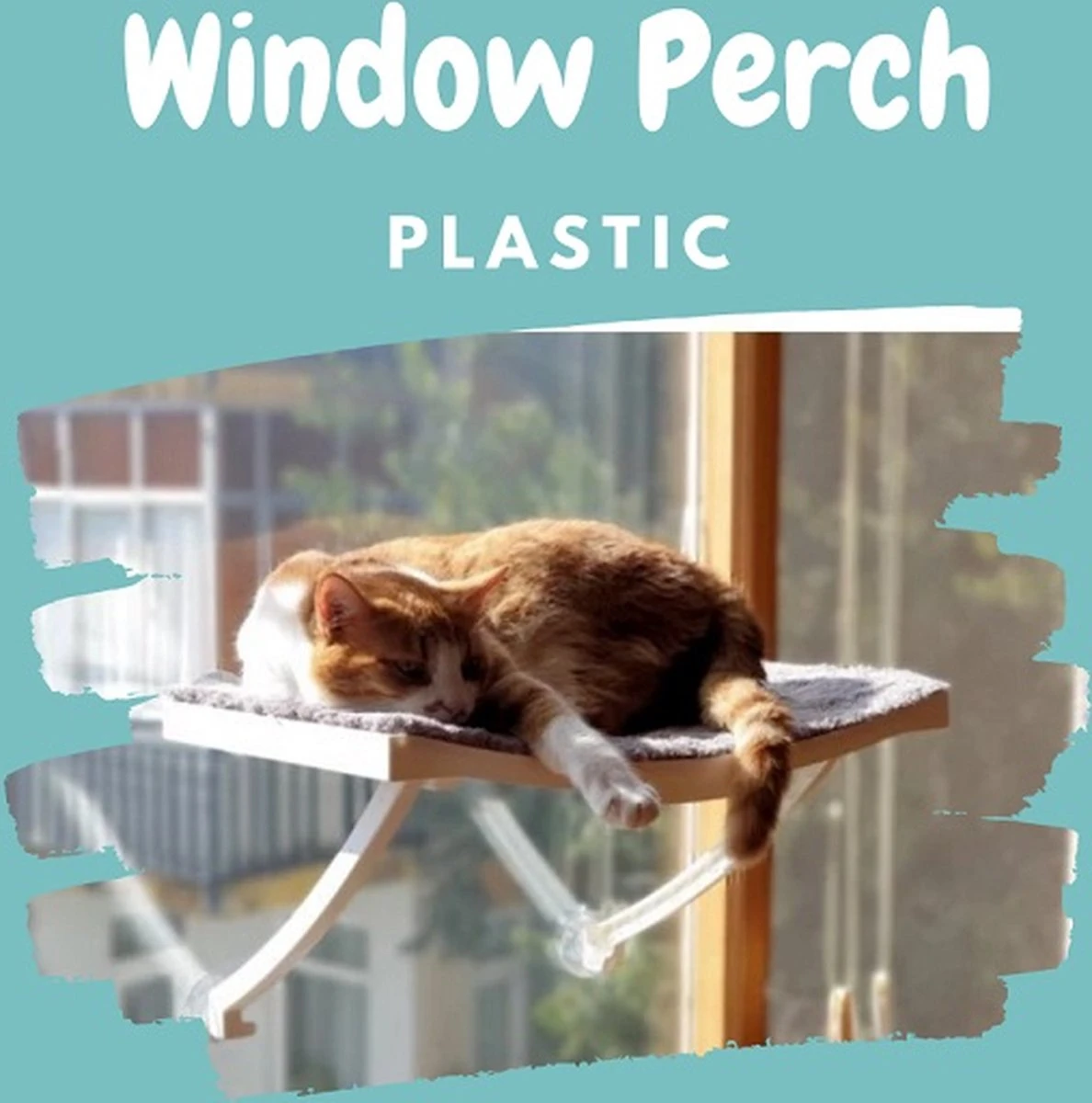 Hobipets - Kattenmand Raam - 5 Zuignappen - Hangmat Kat Raam 7 Hobipets - Kattenmand Raam - 5 Zuignappen - Hangmat Kat Raam - Afbeelding 5