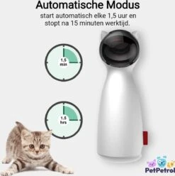 PetPetrol Automatisch Kattenspeeltje – Laser – Kattenlaser - Intelligent Interactief Voor Katten – Laser Kat – 9 Verschillende Standen – Incl. Oplaadkabel – Geruisloze Motor 11 PetPetrol Automatisch Kattenspeeltje – Laser – Kattenlaser - Intelligent Interactief Voor Katten – Laser Kat – 9 Verschillende Standen – Incl. Oplaadkabel – Geruisloze Motor -Kattenbenodigdheden 1195x1200 11
