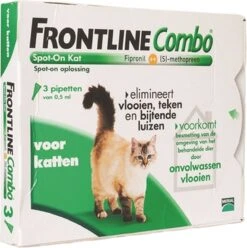 Frontline Combo Anti Vlooienmiddel En Tekenmiddel Kat - 3 Pipetten 30 Frontline Combo Anti Vlooienmiddel En Tekenmiddel Kat - 3 Pipetten -Kattenbenodigdheden 1196x1200