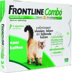 Frontline Combo Anti Vlooienmiddel En Tekenmiddel Kat - 3 Pipetten 28 Frontline Combo Anti Vlooienmiddel En Tekenmiddel Kat - 3 Pipetten -Kattenbenodigdheden 1197x1200