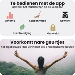 Dierboel Automatische Kattenbak - Zelfreinigende Kattenbak Met App - Ook Geschikt Voor Grote Katten 65L 13 Dierboel Automatische Kattenbak - Zelfreinigende Kattenbak Met App - Ook Geschikt Voor Grote Katten 65L -Kattenbenodigdheden 1198x1200 9