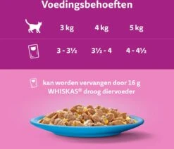 Whiskas 7+ Natvoer - Vis - Selectie In Gelei - Maaltijdzakjes 48 X 85 G 12 Whiskas 7+ Natvoer - Vis - Selectie In Gelei - Maaltijdzakjes 48 X 85 G -Kattenbenodigdheden 1200x1030 4