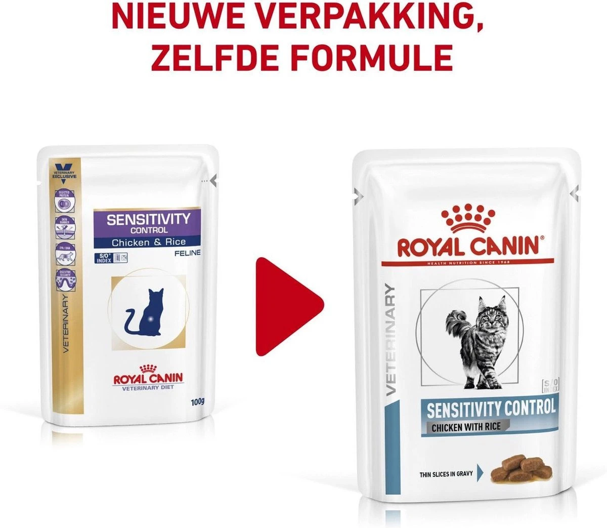 Royal Canin Sensitivity Control - Kip - Kattenvoer - 12 X 85 G 4 Royal Canin Sensitivity Control - Kip - Kattenvoer - 12 X 85 G - Afbeelding 2