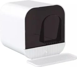 De Blaffende Kat Moderne Kattenbak - Met Uitneembare Lade En Kattenbak Mat