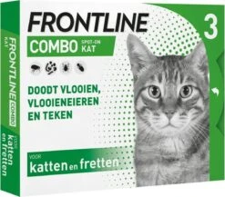 Frontline Combo Anti Vlooienmiddel En Tekenmiddel Kat - 3 Pipetten 24 Frontline Combo Anti Vlooienmiddel En Tekenmiddel Kat - 3 Pipetten -Kattenbenodigdheden 1200x1053