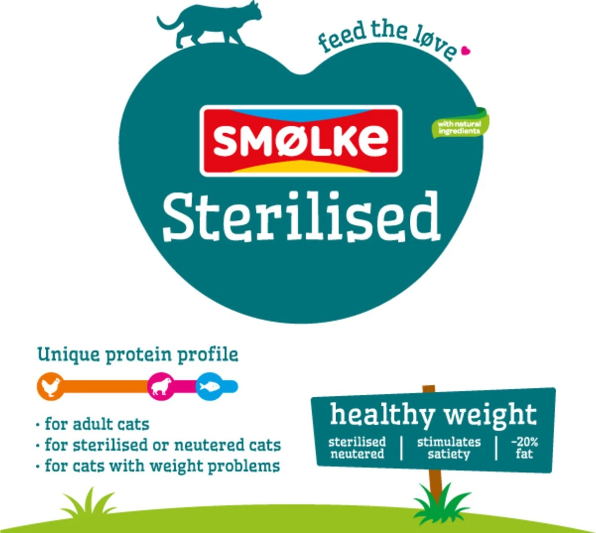 Smolke Sterilised Weight Control Light - 2 Kg 6 Smolke Sterilised Weight Control Light - 2 Kg - Afbeelding 4