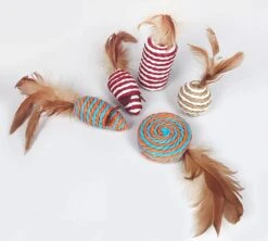 Make Life Beautiful® - Kattenspeeltjes Set - 7-delig - Kattenspeelgoed - Kattenhengel - Speelmuisjes - Kattenspeelgoed Set -Kattenbenodigdheden 1200x1077 3