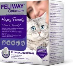 Feliway Optimum - Startset - 1 Verdamper Met 1 Vulling - 48 Ml - Anti-stress Voor Kat -Kattenbenodigdheden 1200x1095 1