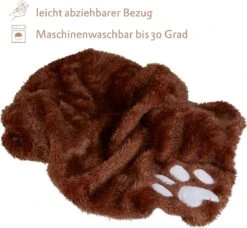 PRETTY KITTY Cat Window Bed 32x41cm: Knuffelig Kattenbed Voor De Vensterbank, Premium Kattenbed Fluffy Voor Het Raam, Vensterbank Kat - Wasbaar, Vensterbank Kat -Kattenbenodigdheden 1200x1106 4