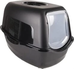 Kattenbak Lexie Zwart - Zwart - 39 X 56 X 39.5 Cm -Kattenbenodigdheden 1200x1108 2