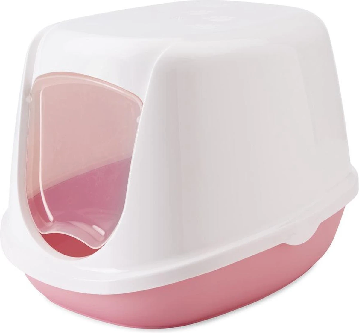 Beeztees Duchesse Kittenbak - Kattenbak - Roze/Wit - 44x35x32 Cm 7 Beeztees Duchesse Kittenbak - Kattenbak - Roze/Wit - 44x35x32 Cm - Afbeelding 5