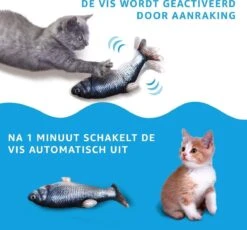 TwinQ Dansende Vis - Bewegende Vis Met Kattenkruid - Kattenspeeltjes - USB Oplaadbaar - Speelgoed Voor Katten - Incl. Kattenlampje 12 TwinQ Dansende Vis - Bewegende Vis Met Kattenkruid - Kattenspeeltjes - USB Oplaadbaar - Speelgoed Voor Katten - Incl. Kattenlampje -Kattenbenodigdheden 1200x1116 9