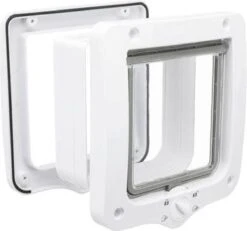 Trixie 4-Weg Kattenluik Inclusief Tunnelstuk Zwart - 20X22 CM 9 Trixie 4-Weg Kattenluik Inclusief Tunnelstuk Zwart - 20X22 CM -Kattenbenodigdheden 1200x1121 5