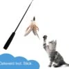 Katten Speeltjes Katten Speelgoed Kattenspeeltjes Katten Hengel Veertje Incl. Hengel – Bruin -Kattenbenodigdheden 1200x1125 9