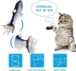 TwinQ Dansende Vis - Bewegende Vis Met Kattenkruid - Kattenspeeltjes - USB Oplaadbaar - Speelgoed Voor Katten - Incl. Kattenlampje 13 TwinQ Dansende Vis - Bewegende Vis Met Kattenkruid - Kattenspeeltjes - USB Oplaadbaar - Speelgoed Voor Katten - Incl. Kattenlampje -Kattenbenodigdheden 1200x1128 8