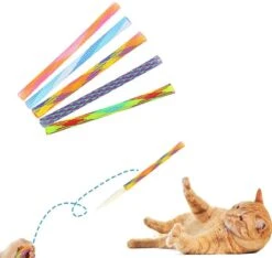 Merkloos Katten Boinks Springveren (10 Stuks) - Kattenspeelgoed – Kattenspeeltjes - Speelgoed Voor Katten Veertjes - Kitten Speeltjes Springveertjes – Kattenveertjes - Kat Speeltje Springveer | Diverse Kleuren -Kattenbenodigdheden 1200x1135 9