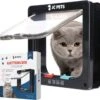 JC Pets Premium Kattenluik - Inclusief Tunnel - 4 Vergrendelingsstanden - Zwart - 20 X 19 X 5.5 Cm - Waterdicht -Kattenbenodigdheden 1200x1147 1
