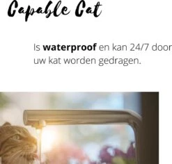 Capable Cat Vlooienband Kat | Vlooien | Luizen | Teken | Mijten | 8 Maanden Bescherming | Katten -Kattenbenodigdheden 1200x1147