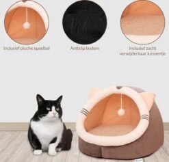 Kattenmand - Kattenhuis - Kattenbed - Kattenhangmat - Poezenmand - Kattenkussen - 40 Cm 13 Kattenmand - Kattenhuis - Kattenbed - Kattenhangmat - Poezenmand - Kattenkussen - 40 Cm -Kattenbenodigdheden 1200x1152 5