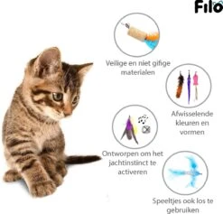 Filo Kattenhengel Set + 12 Kattenspeeltjes – Speelhengels Interactief Kattenspeelgoed – Hengel Kattenspeeltje Kittens - Speelgoed Speelhengel Vis Kat En Kitten 17 Filo Kattenhengel Set + 12 Kattenspeeltjes – Speelhengels Interactief Kattenspeelgoed – Hengel Kattenspeeltje Kittens - Speelgoed Speelhengel Vis Kat En Kitten -Kattenbenodigdheden 1200x1153 8