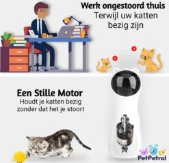 PetPetrol Automatisch Kattenspeeltje – Laser – Kattenlaser - Intelligent Interactief Voor Katten – Laser Kat – 9 Verschillende Standen – Incl. Oplaadkabel – Geruisloze Motor 12 PetPetrol Automatisch Kattenspeeltje – Laser – Kattenlaser - Intelligent Interactief Voor Katten – Laser Kat – 9 Verschillende Standen – Incl. Oplaadkabel – Geruisloze Motor -Kattenbenodigdheden 1200x1159 28