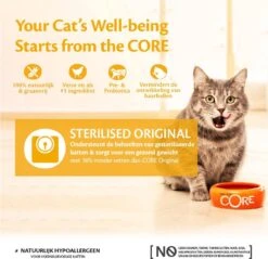 Wellness Core Kattenvoer Sterilised Kip - Kalkoen 4 Kg 15 Wellness Core Kattenvoer Sterilised Kip - Kalkoen 4 Kg -Kattenbenodigdheden 1200x1160 9