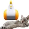 TocaToca Kip- Interactieve Zelf Bewegende Speeltje- Kattenspeeltjes- Intelligentie- Kattenspeelgoed- Kip Voor Katten- Laser- USB- Speelgoed- Geluid- Oranje -Kattenbenodigdheden 1200x1165 4