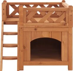 Kattenhuis Pürstein 45,7x50,8x50,3 Cm Houtkleurig -Kattenbenodigdheden 1200x1167 5