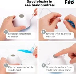 Filo Elektrisch Rijdend Kattenspeelgoed Met Laser - Rijdend Kattenspeeltje - Automatisch Interactief Speelgoed Katten - Kattencadeaus - Elektronisch Speelgoed Kittens - Kat - Kitten - Laserspeelgoed - Kado 16 Filo Elektrisch Rijdend Kattenspeelgoed Met Laser - Rijdend Kattenspeeltje - Automatisch Interactief Speelgoed Katten - Kattencadeaus - Elektronisch Speelgoed Kittens - Kat - Kitten - Laserspeelgoed - Kado -Kattenbenodigdheden 1200x1170 6